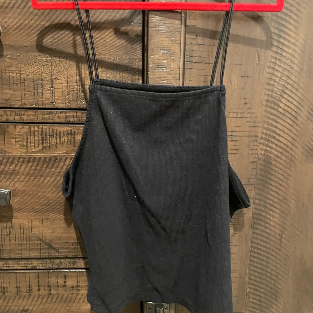 Wild Fable Black Crop Top